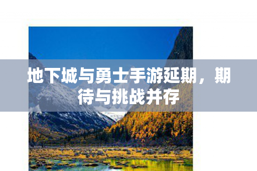 地下城与勇士手游延期图片
