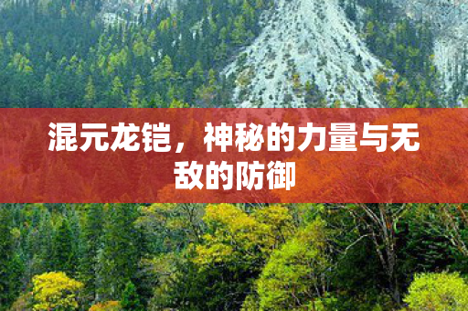 神秘的力量与无敌的防御图片