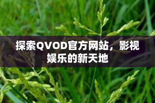 探索QVOD官方网站图片