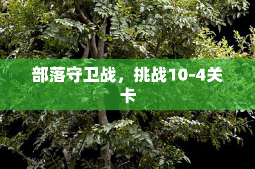 部落守卫战图片