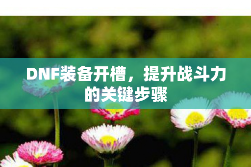 提升战斗力的关键步骤图片