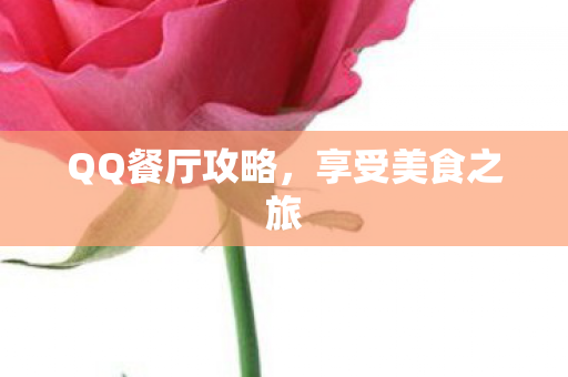 QQ餐厅攻略图片
