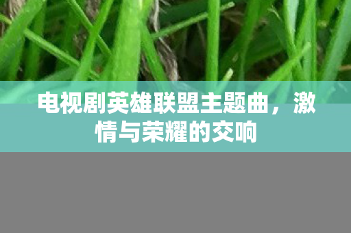 电视剧英雄联盟主题曲图片