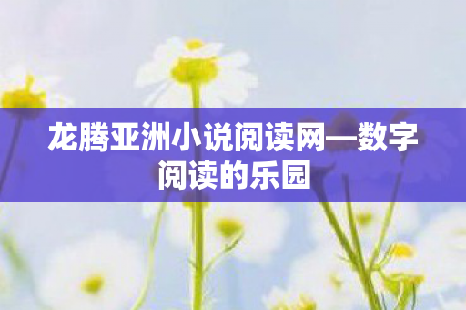 龙腾亚洲小说阅读网图片