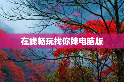 在线畅玩找你妹电脑版图片