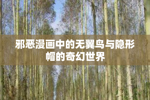 邪恶漫画中的无翼鸟与隐形帽的奇幻世界图片