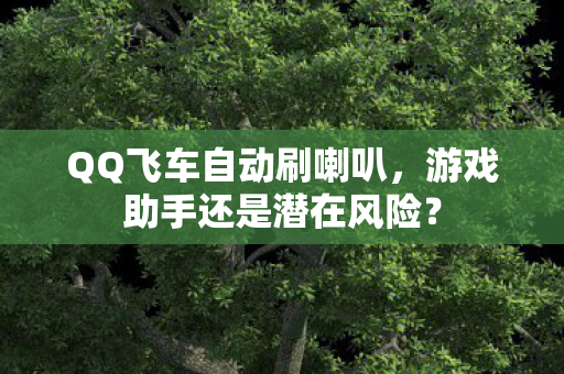 游戏助手还是潜在风险图片
