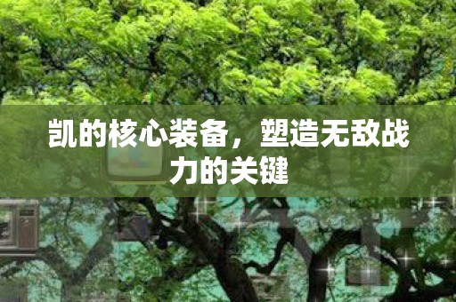 塑造无敌战力的关键图片
