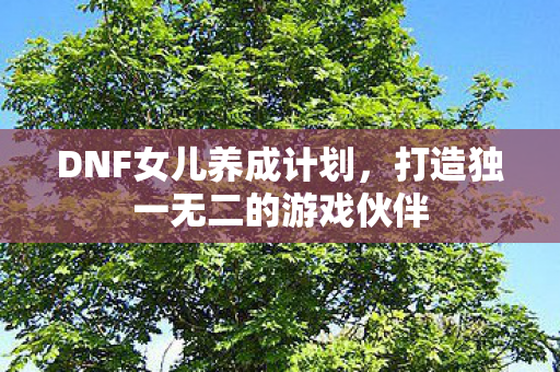 打造独一无二的游戏伙伴图片