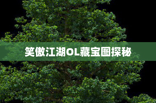 笑傲江湖OL藏宝图探秘图片