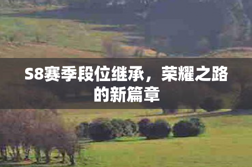 S8赛季段位继承图片
