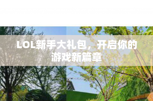 开启你的游戏新篇章图片