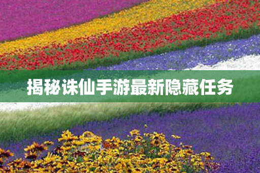 揭秘诛仙手游最新隐藏任务图片