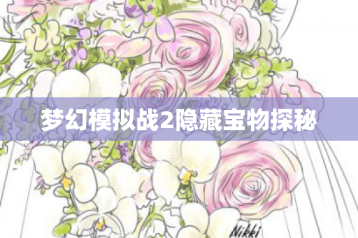梦幻模拟战2隐藏宝物探秘图片