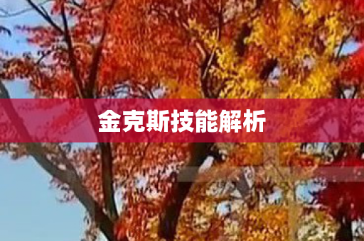 金克斯技能解析图片