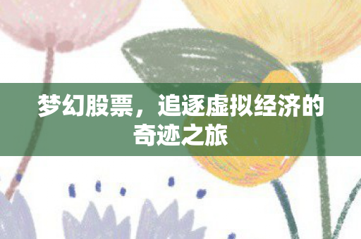 追逐虚拟经济的奇迹之旅图片