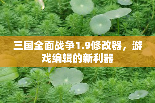 游戏编辑的新利器图片