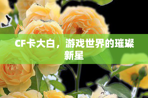 游戏世界的璀璨新星图片