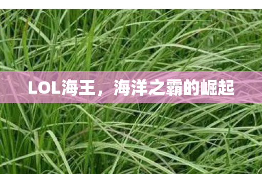 海洋之霸的崛起图片