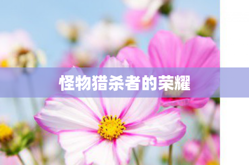 怪物猎杀者的荣耀图片