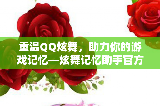 炫舞记忆助手官方下载指南图片