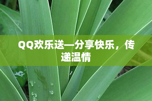 QQ欢乐送图片