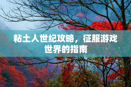 征服游戏世界的指南图片