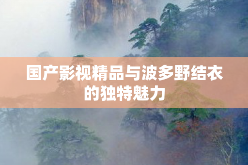 国产影视精品与波多野结衣的独特魅力图片