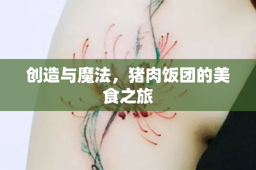 猪肉饭团的美食之旅图片