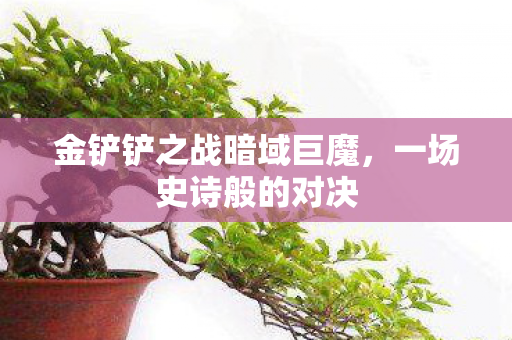 金铲铲之战暗域巨魔图片