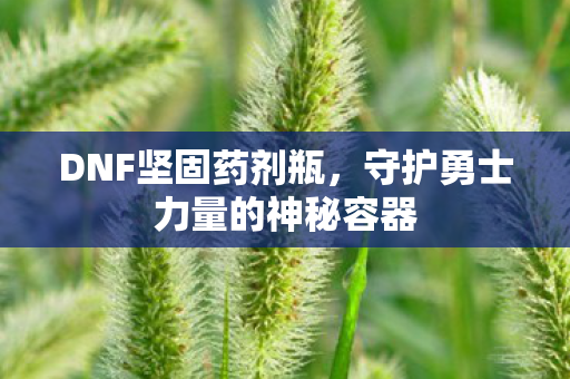 守护勇士力量的神秘容器图片