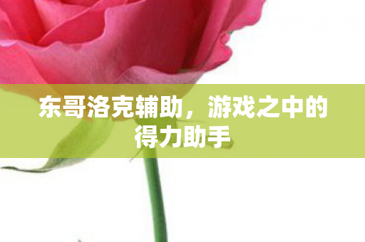 游戏之中的得力助手图片