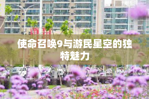 使命召唤9与游民星空的独特魅力图片