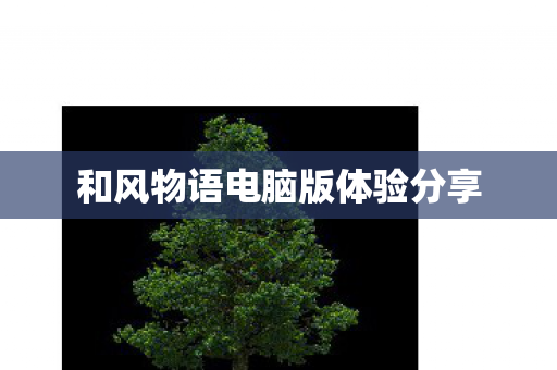 和风物语电脑版体验分享图片