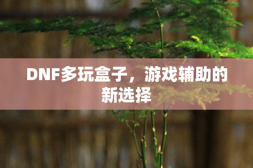 游戏辅助的新选择图片