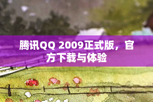 腾讯QQ 2009正式版图片