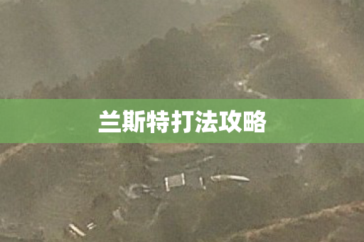 兰斯特打法攻略图片