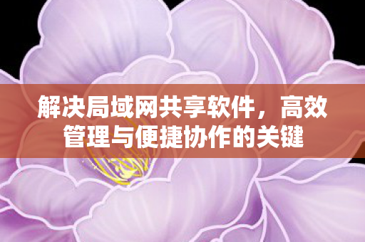 高效管理与便捷协作的关键图片