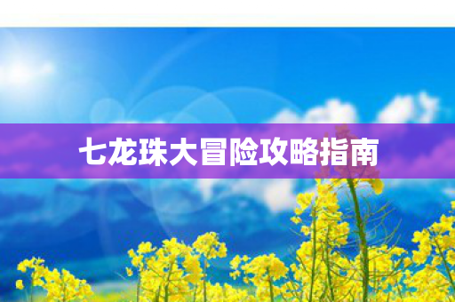 七龙珠大冒险攻略指南图片
