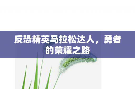 反恐精英马拉松达人图片