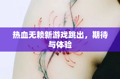 热血无赖新游戏跳出图片