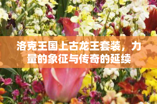 力量的象征与传奇的延续图片