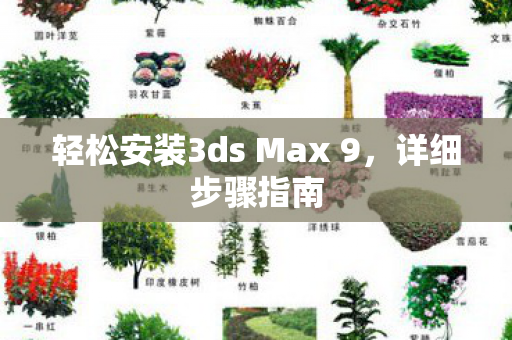 轻松安装3ds Max 9图片