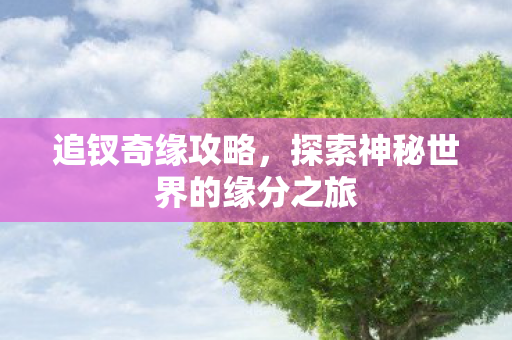 探索神秘世界的缘分之旅图片