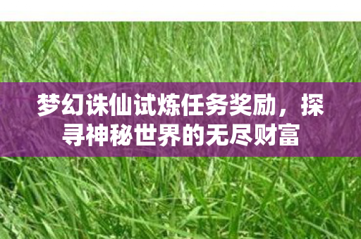 探寻神秘世界的无尽财富图片