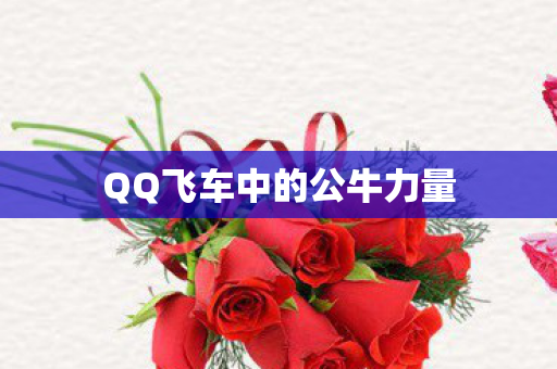QQ飞车中的公牛力量图片