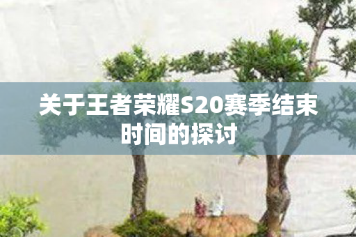 关于王者荣耀S20赛季结束时间的探讨图片