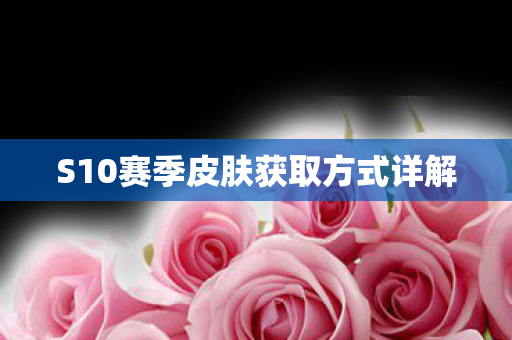 S10赛季皮肤获取方式详解图片
