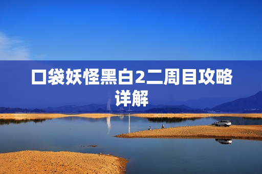 口袋妖怪黑白2二周目攻略详解图片