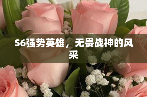 无畏战神的风采图片